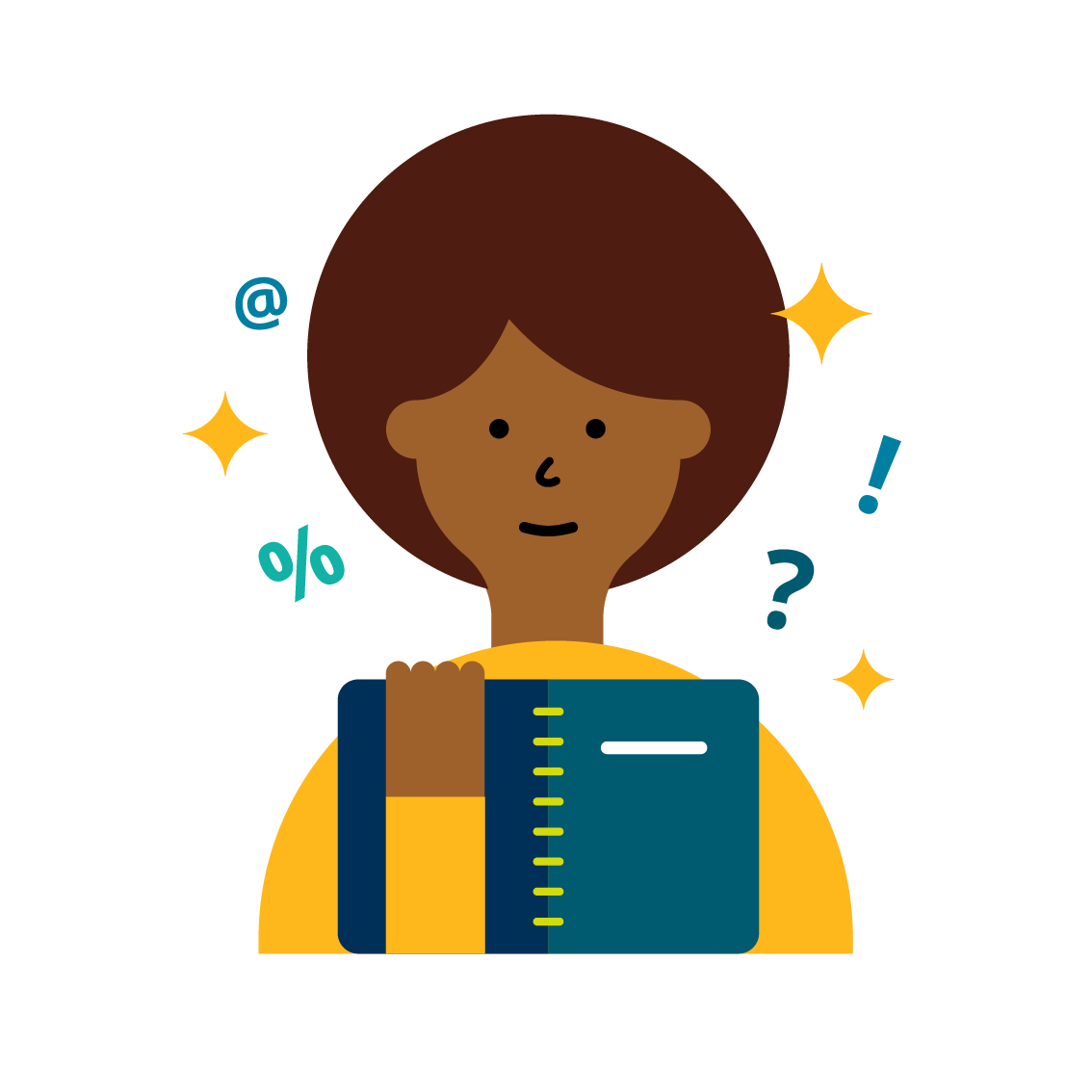 Literacy Student Graphic