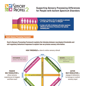 Supporting Sensory Processing Infographic