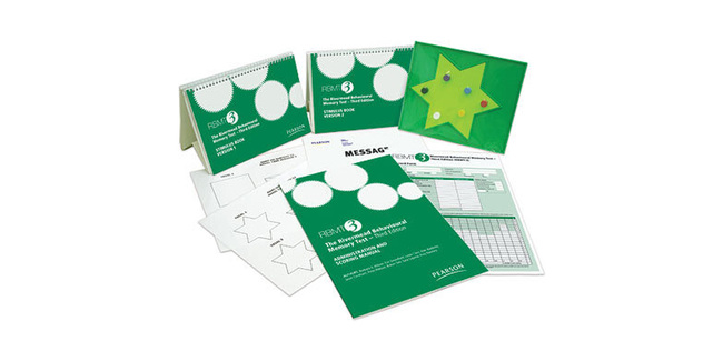Rivermead Behavioural Memory Test—troisième édition