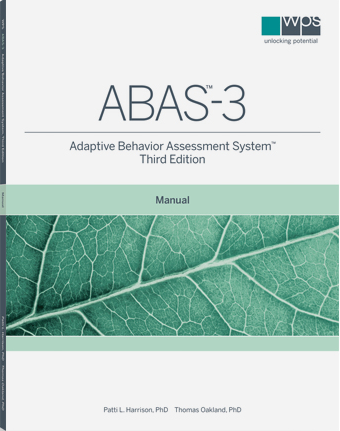 Adaptive Behavior Assessment System | Third Edition