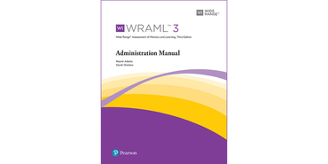 Wide Range Assessment of Memory and Learning | 3rd Edition