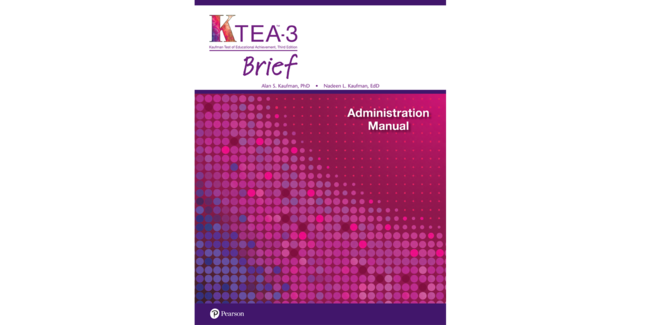 KTEA Brief cover